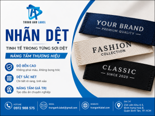 Nhãn Dệt Chất Lượng Cao Theo Yêu Cầu | Trung Anh Label