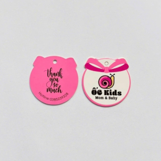 Thẻ Bài Treo Ốc Kids