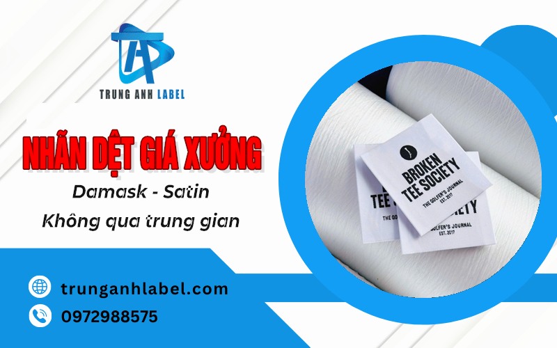 bảng giá nhãn dệt