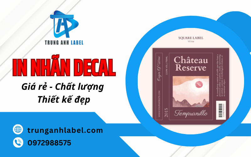 in nhãn decal