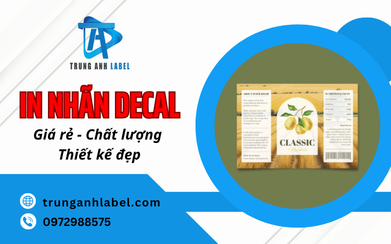 in nhãn decal