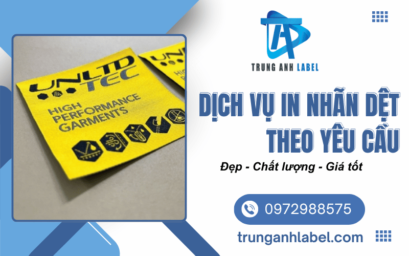 in nhãn dệt