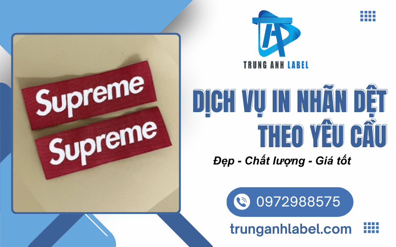 in nhãn dệt