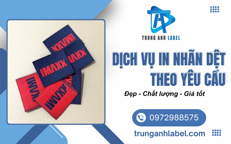 in nhãn dệt