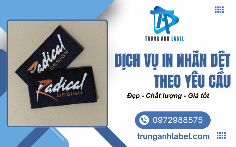 in nhãn dệt