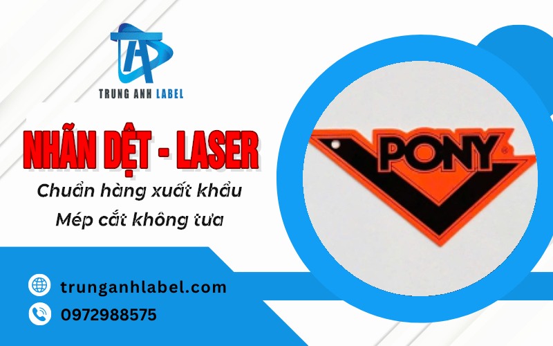 nhãn dệt nhãn laser hàng xuất khẩu